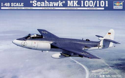 Trumpeter 02827 Seahawk Mk 100/101 1/48