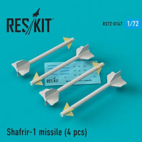 Reskit RS72-0147 Shafrir-1 missile (4 pcs.) 1/72