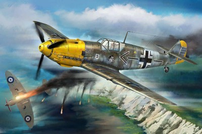 Hobby Boss 81809 Messerschmitt Bf109E 1/18
