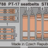 Eduard 49788 PT-17 seatbelts STEEL 1/48