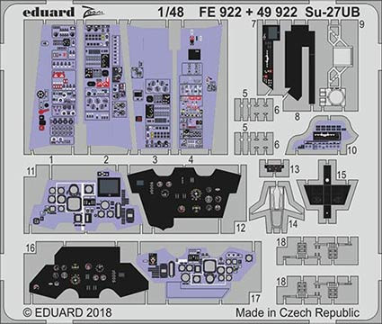 Eduard FE922 Su-27UB 1/48