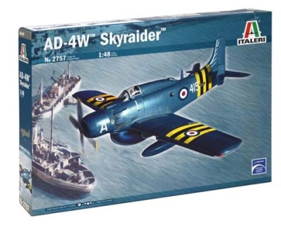 Italeri 02757 AD-4W Skyraider 1/48