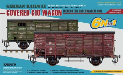 Sabre model 35A01 German Railway G10 WAGON 1:35