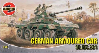 Airfix 01311 Sd.Kfz 234 German Armoured Car 1/76