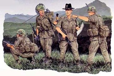 Dragon 3312 Пехота США 1st Cavalry Div. &quot;First Team&quot; 1/35