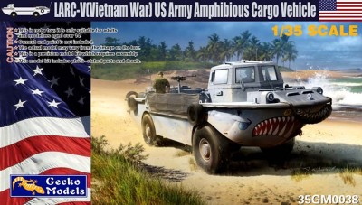 Gecko Models 35GM0038 LARC-V амфибия армии США, война во Вьетнаме 1/35