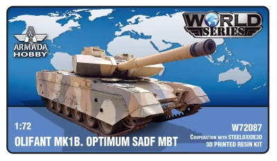 Armada Hobby W72087 Olifant MK1B Optimum SADF MBT (3D resin kit) 1/72