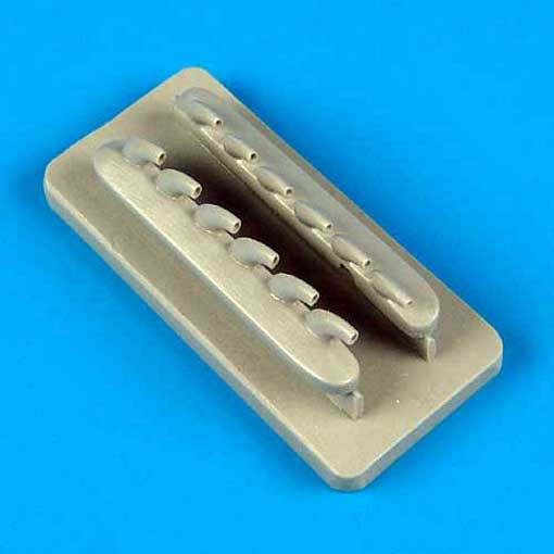 QuickBoost QB32093 P-51B Mustang exhaust 1/32
