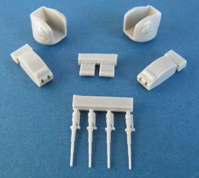 Pavla Models U72173 1/72 B/RB-36H gun turrets (MONO)