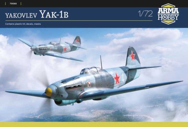 Arma Hobby 70088 Yakovlev Yak-1b (2x camo) 1/72