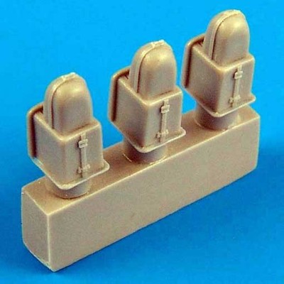 QuickBoost QB72098 Bf 109G interier gun cover 1/72
