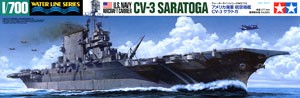 Tamiya 31713 U.S.N. Aircraft Carrier CV-3 Saratoga 1/700