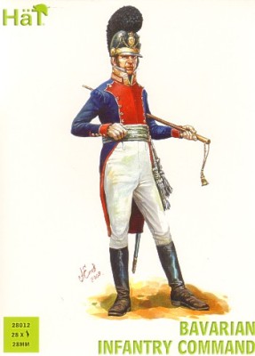 HAT 28012 Bavarian Infantry Command 1/56, 28mm