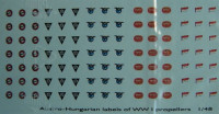LF Model C4860 Decals Austro-Hungarian propeller labels 1/48