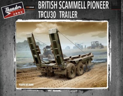 Thunder model TM35205 British TRCU30 Trailer 30t 1/35