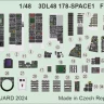 Eduard 3DL48178 F-14A SPACE (GWH) 1/48