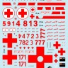 Star Decals 35-C1010 Lebanese Tanks & AFVs #3. Volkswagen T3 ambulance and transporter 1/35