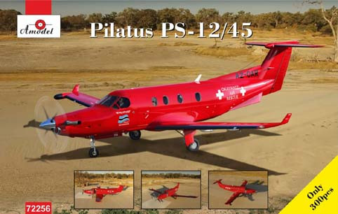 Amodel 72256 Pilatus PS-12/45 1/72