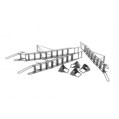 Lp Models 72037 Su-27UB Ladder (early)+Chocks+Service Ladder 1/72