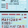 Star Decals 35-C1141 Tanks & AFVs in Bosnia # 6. Serbian Soviet T-34, BRDM-2, M60 PB, TAM-110 truck 1/35