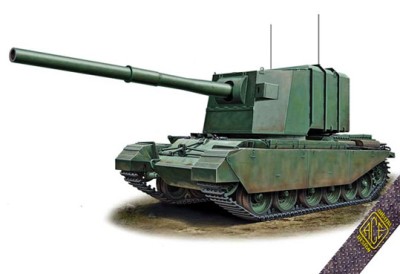 Ace Model 72429 183-мм САУ FV4005 1/72