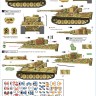 Star Decals 72-A1022 German tanks in Italy # 2. Tigers.Pz.Kpfw.VI Tiger I Early prod., Pz.Kpfw.VI Tiger I Mid prod.,Pz.Kpfw.VI Tiger I Late prod. and Pz.Kpfw.VI Tiger I Funklenk (Fkl) 1/72