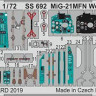 Eduard SS692 1/72 MiG-21MFN Weekend (EDU)
