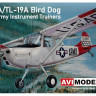 Aviprint Decals AVIM72018 O-1A/TL-19A Bird Dog US Army Trainer(4x camo) 1/72