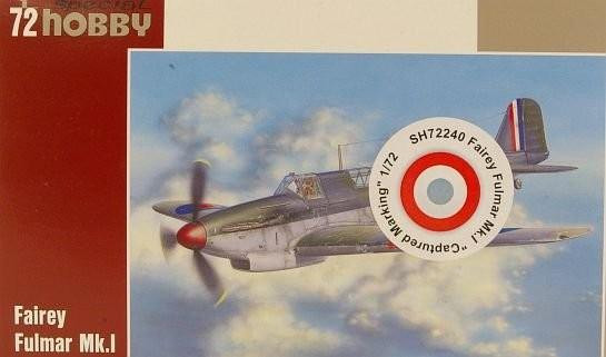 Special Hobby SH72240 Fairey Fulmar Mk. I "Captured Marking" 1/72