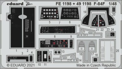 Eduard FE1198 F-84F (KIN) 1/48