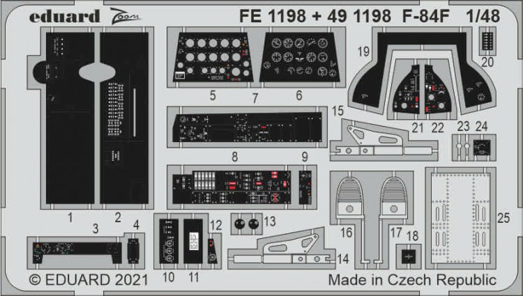 Eduard FE1198 F-84F (KIN) 1/48