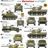 Star Decals STAR35898 U.S. 601st Tank Destroyer Bn in Italy. Stuart, M2 Halftrack, M10 GMC 1/35