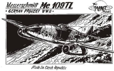 Planet Models PLT004 Messerschmitt Me 109 TL 1/72