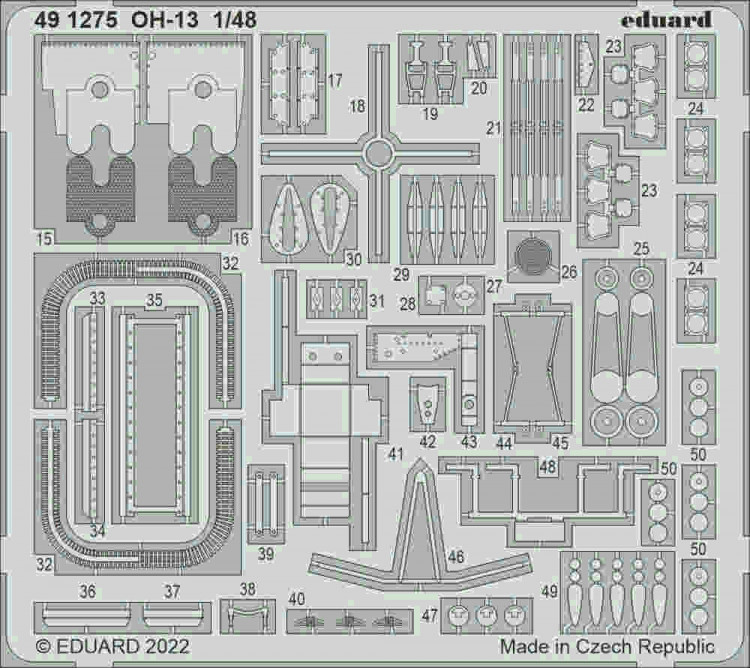 Eduard 491275 SET OH-13 (ITAL) 1/48
