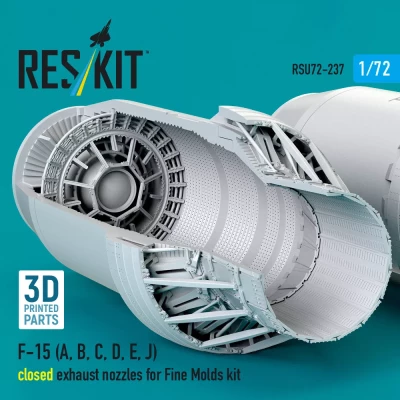 Reskit U72237 F-15 A,B,C,D,E,J closed exh.nozzles (FINEM) 1/72