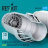 Reskit U72237 F-15 A,B,C,D,E,J closed exh.nozzles (FINEM) 1/72