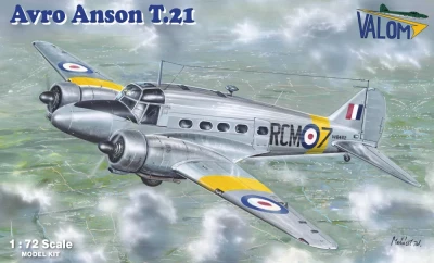 Valom 72165 Avro Anson T.21 (2x camo) 1/72