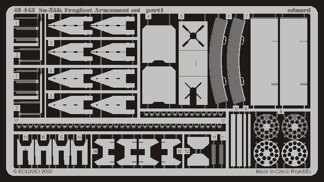 Eduard 48443 Su-25K Frogfoot armament KOP