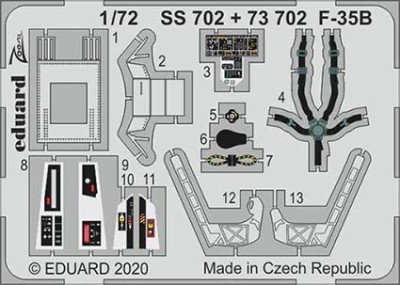 Eduard 73702 SET F-35B (ITA)