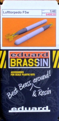 Eduard 648630 BRASSIN Lufttorpedo F5w 1/48