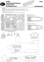 New Ware NWA-M0354 1/48 Mask P-51D-5NA Mustang EXPERT (REV 03944)