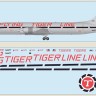 F-rsin Plastic FRP4121 Canadair CL-44 - Flying Tiger Line Includes a silk-screened decal. 1/144