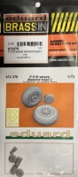 Eduard 672370 BRASSIN P-51D wheels diamond tread 2 (EDU) 1/72