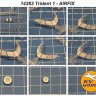 KV Models 14383 Hawker Siddeley Trident 1C (AIRFIX #SK504, #A03174, #A03174V) + маски на диски и колеса AIRFIX GB 1/144