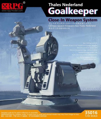 RPG Model 35016 Goalkeeper Close-In Weapon System 1/35