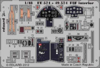 Eduard 49574 1/48 Фототравление для F8F interior S.A.