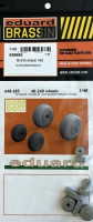 Eduard 648685 BRASSIN Mi-24D wheels (EDU/ZVE) 1/48