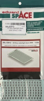 Eduard 3DL53012 US Navy watertight doors WWII SPACE 1/350
