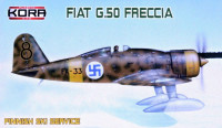 Kora Model PK72154 Fiat G.50 Freccia Finnish Ski Service 1/72