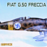 Kora Model PK72154 Fiat G.50 Freccia Finnish Ski Service 1/72